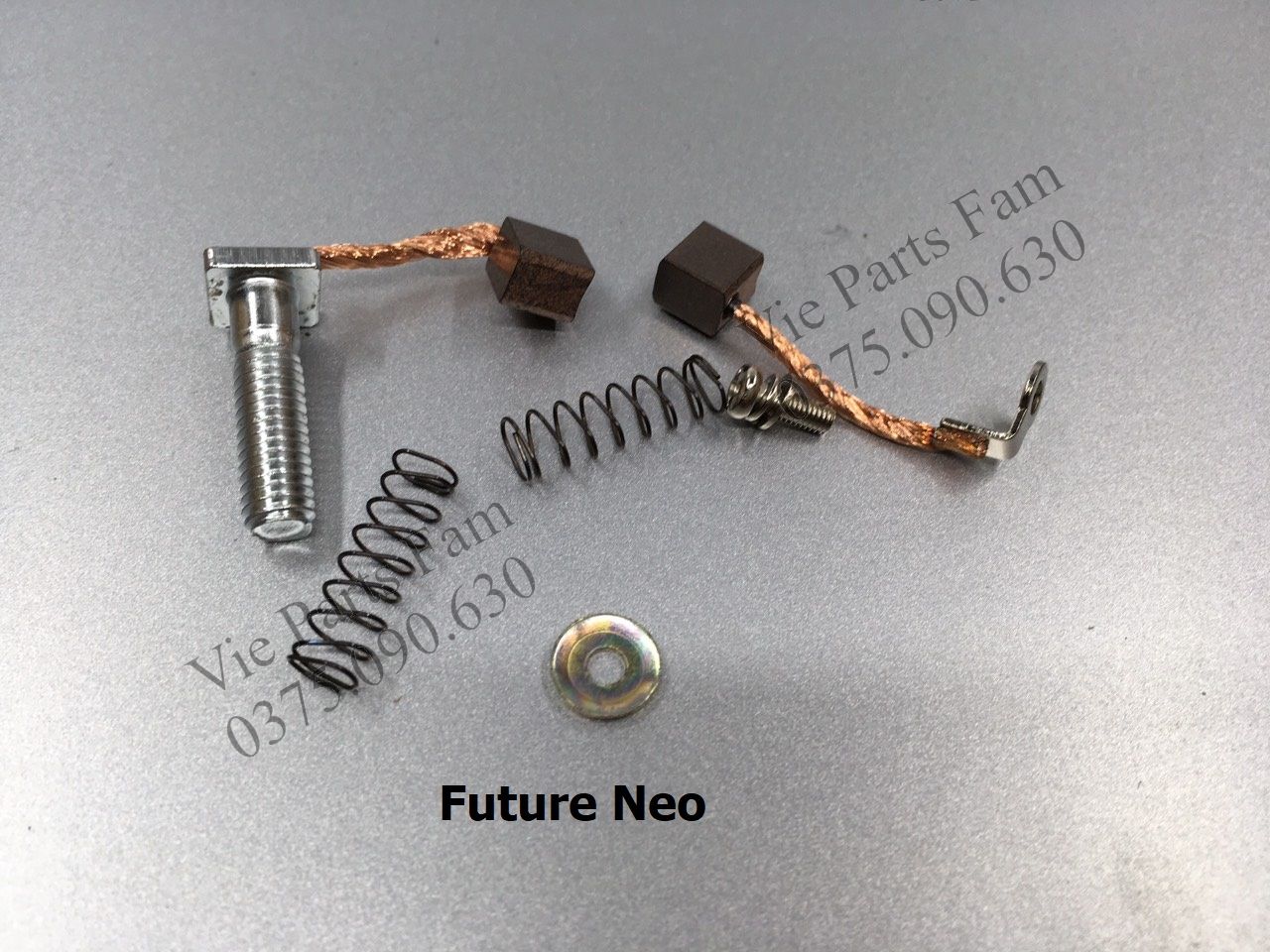 Bộ chổi than đề xe máy honda future neo, fu neo, fu x, fu mập, fu led sử dụng chung