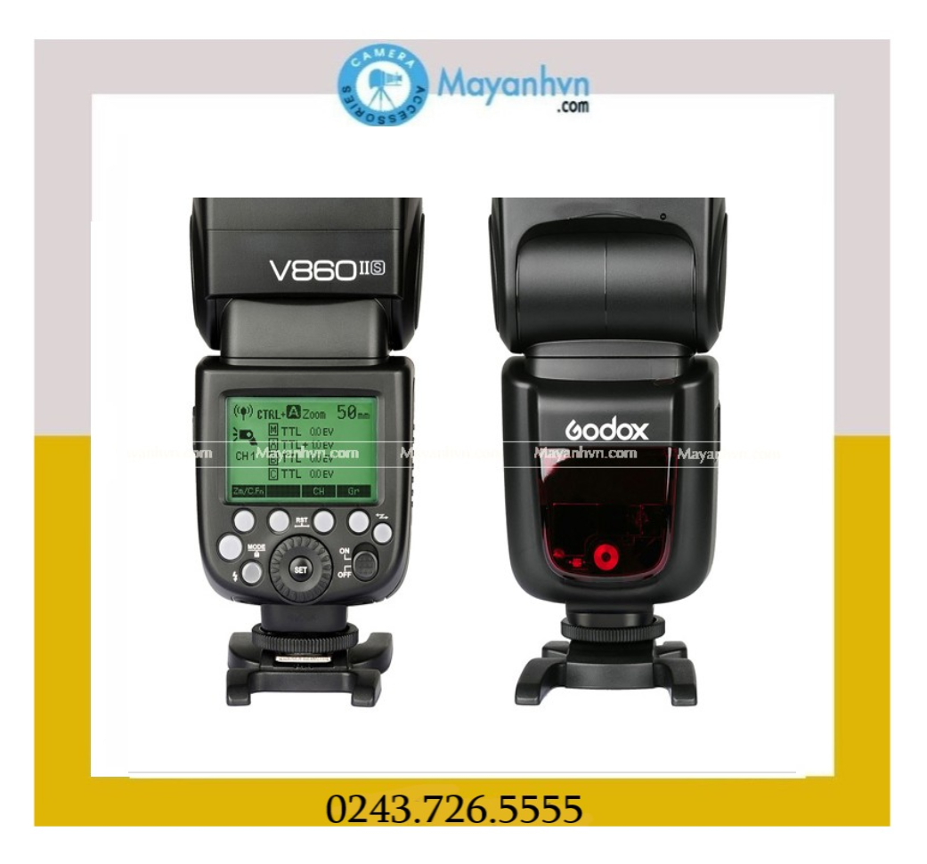 [Trả góp 0%]Đèn Flash Godox V860II for Sony