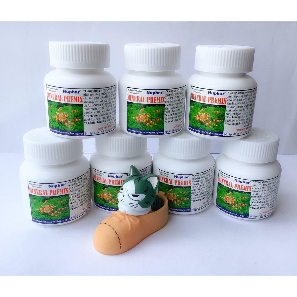[HCM]chất khoáng cho cá và tép Nuphar Mineral Premix
