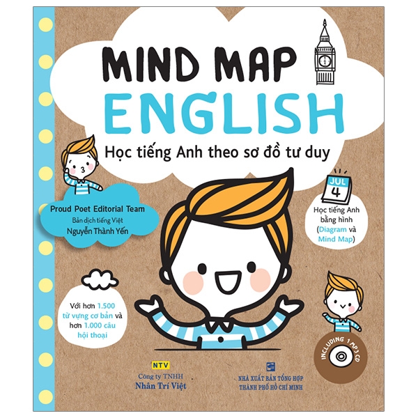 Fahasa - Mind Map English - Học Tiếng Anh Theo Sơ Đồ Tư Duy