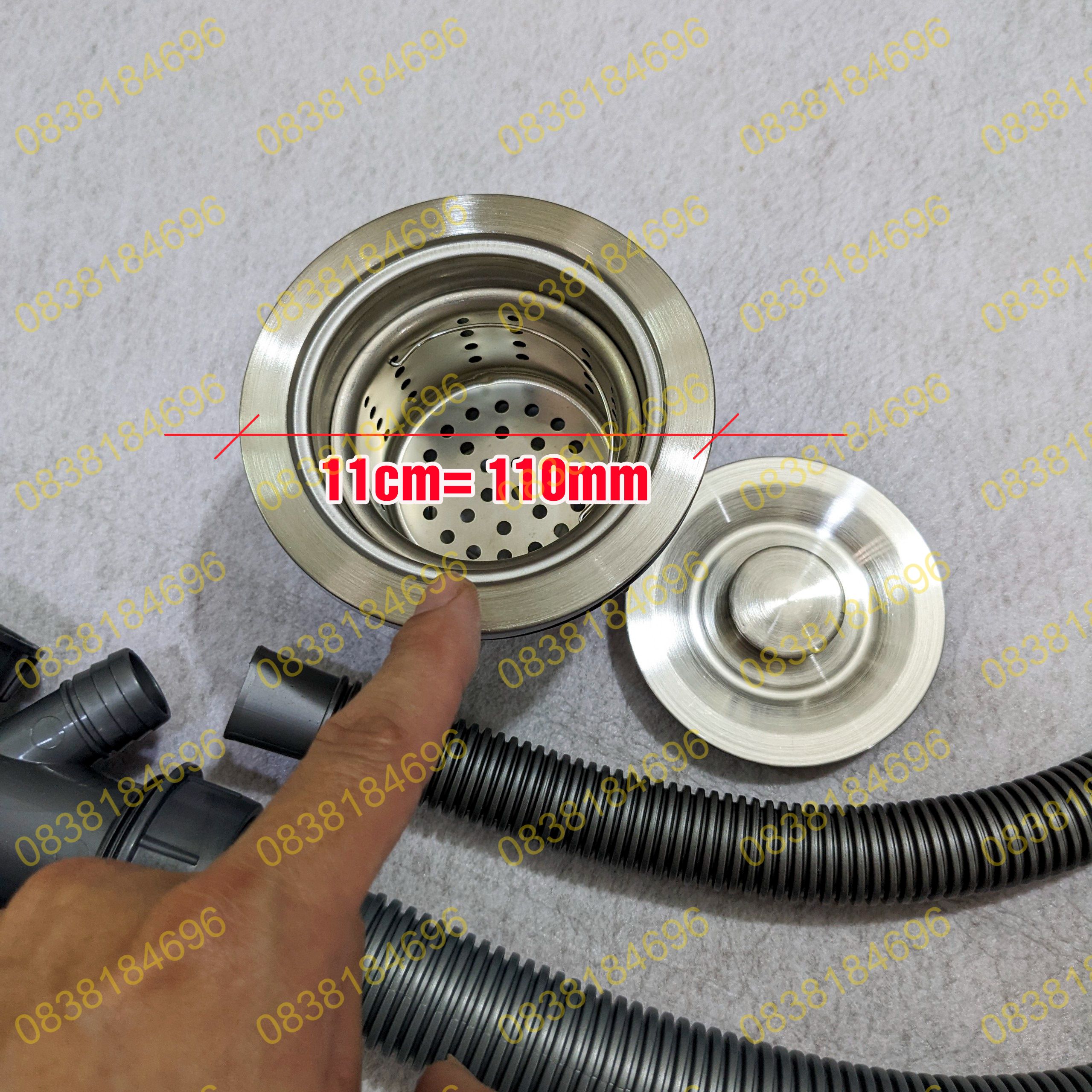 bộ xả bồn rửa chén đôi