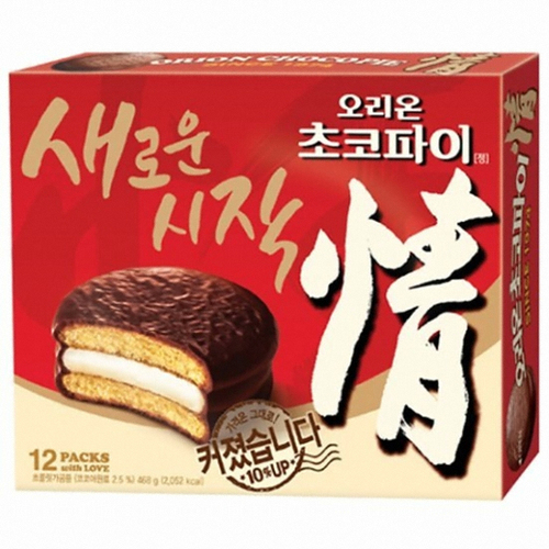 Bánh choco pie orion 12 pack 468g / 오리온) 초코파이 468g