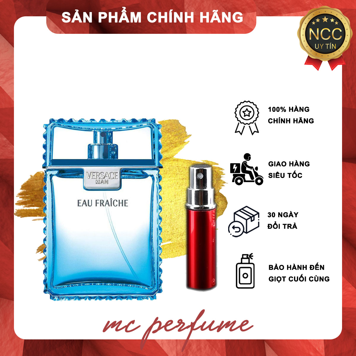 Nước Hoa Chiết Versace  Man Eau Fraiche EDT 10ml