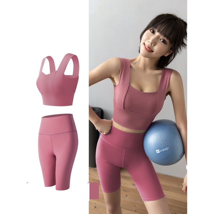 Quần Lửng Legging Tập Gym Nữ, Thun Lạnh Co Giãn Tốt