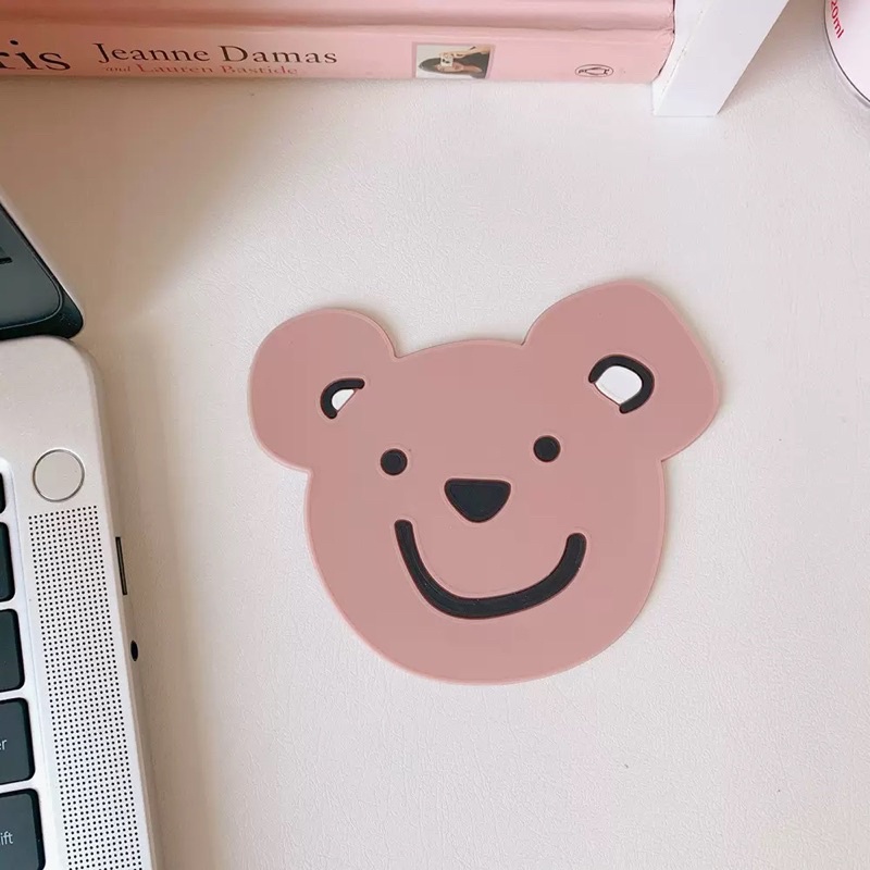 Đế Lót Ly Silicon Nhiều Hình Cute