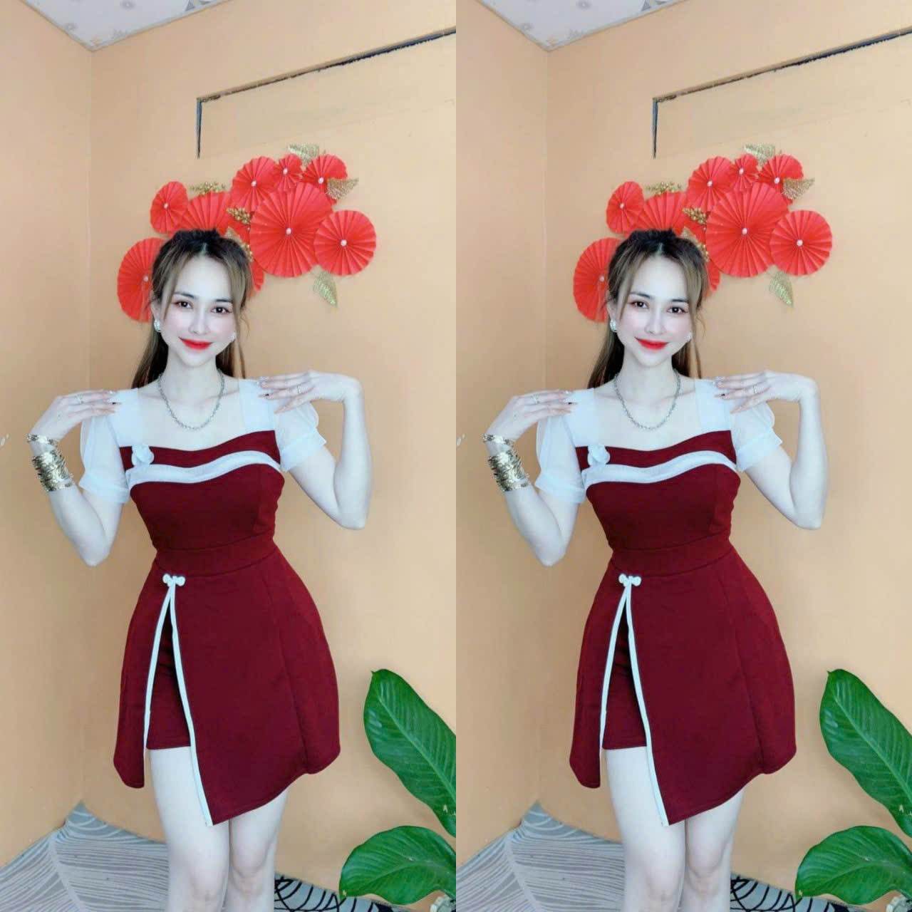 SÉT ĐẦM KÈM QUẦN XINH XẮN