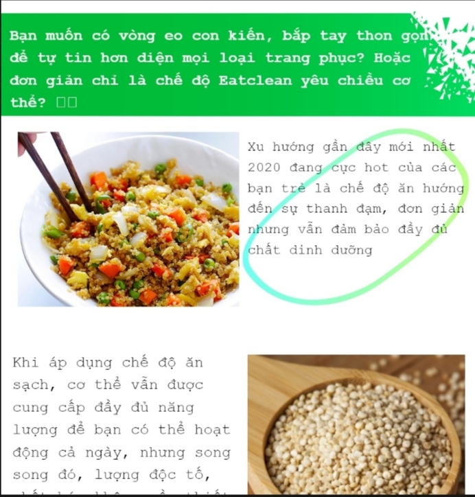 Hạt Diêm mạch trắng túi 500 gram Đức