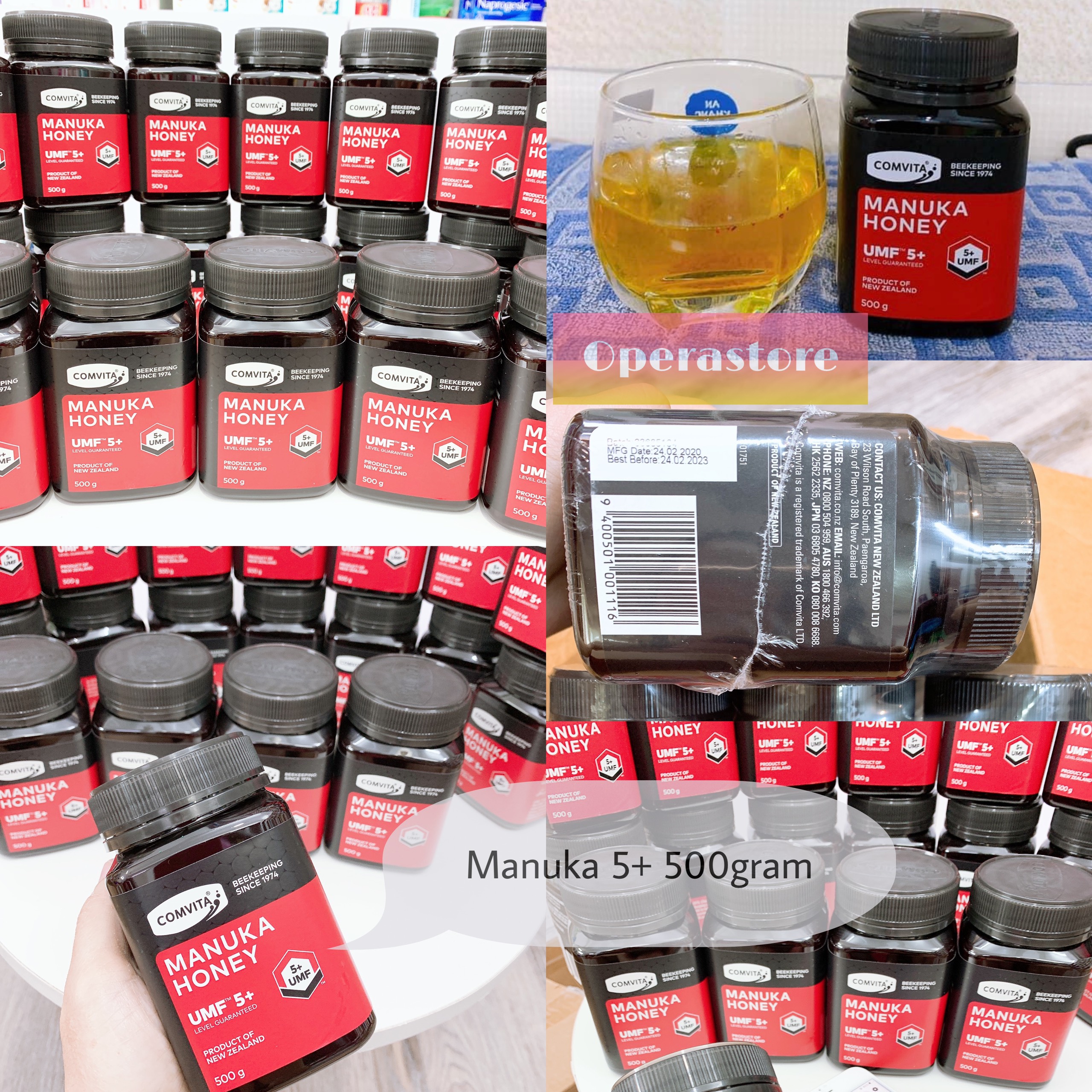 Mật ong Comvita Manuka Honey UMF 5+ 500g