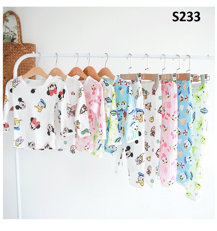 [HCM]| SIZE ĐẠI | set bộ dài tay cotton giấy bé trai gái  (size 4-24kg)