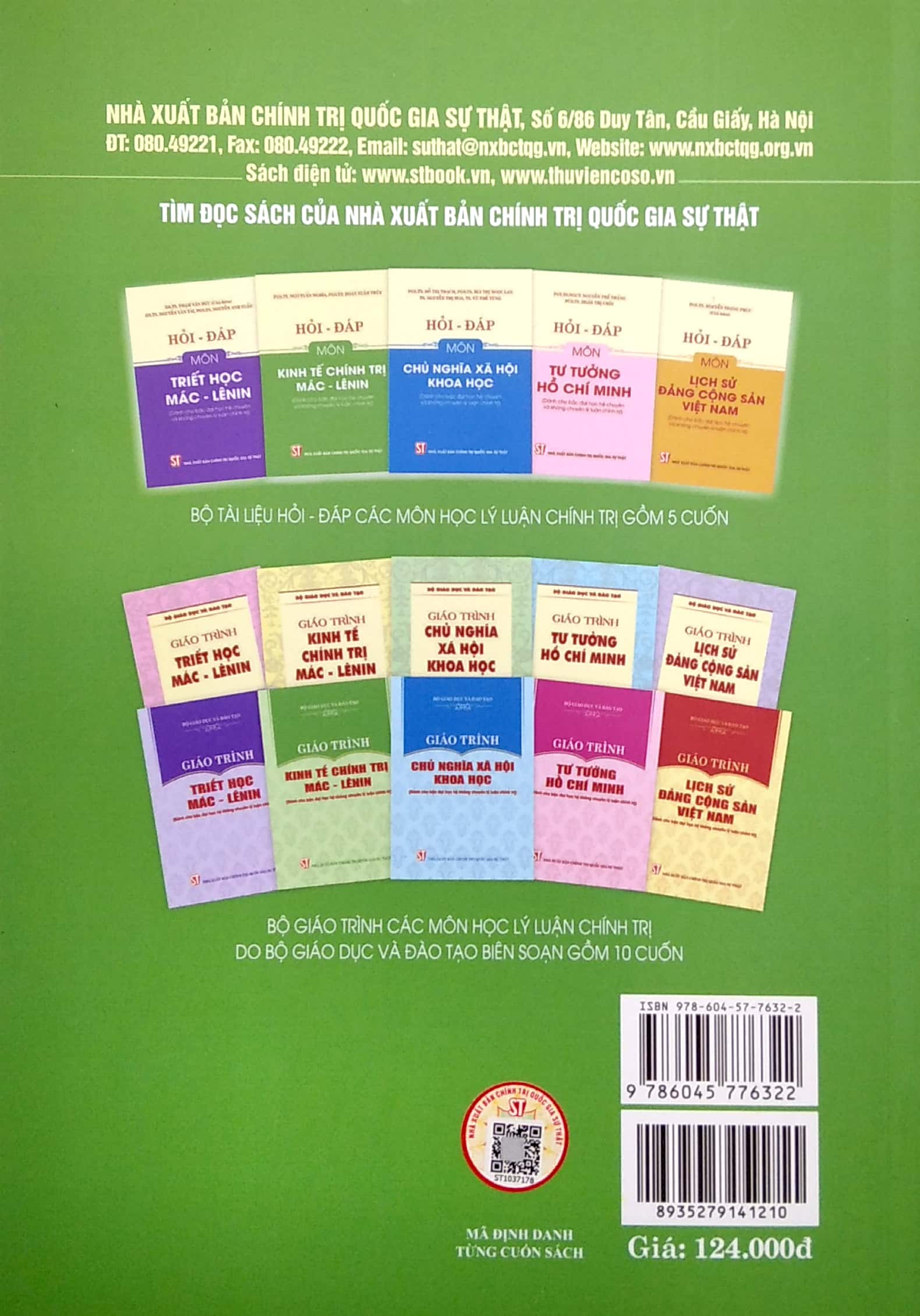 Hỏi Đáp Môn Kinh Tế Chính Trị Mác - Lê Nin (Dành Cho Bậc Đại Học Hệ Chuyên Và Không Chuyên Lý Luận Chính Trị)