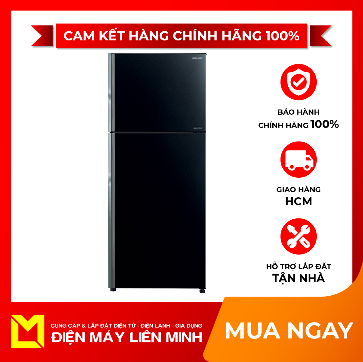 Trả góp 0% - tủ lạnh hitachi inverter 443 lít r-fvx510pgv9 2020 làm đá tự động:khay đá xoay & di chuyển đượclấy nước bên ngoài