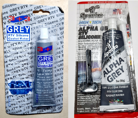 Keo tạo gioăng máy, keo thế ron Sparko xám Alpha Grey 85gr nhập Thái Lan