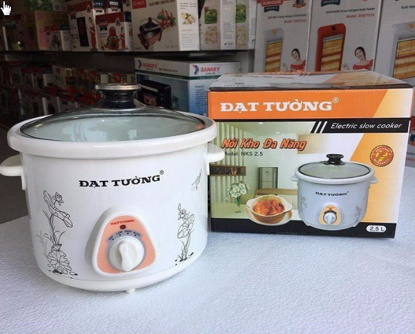 Nồi hầm cháo chậm kho cá Đạt Tường 2,5l