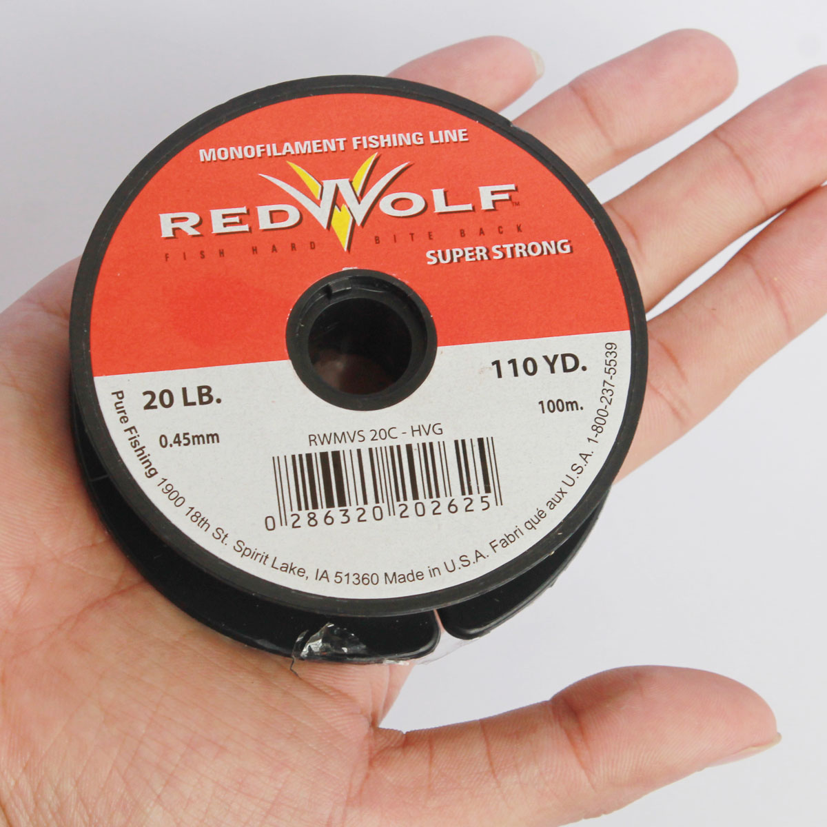 [HCM]Dây cước câu cá RedWolf 100m