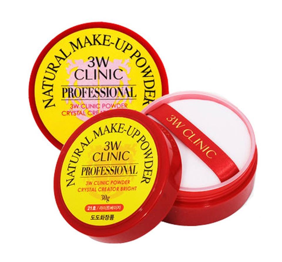 Phấn phủ dạng bột 3w clinic natural make up powder 30g chính hãng - 12237