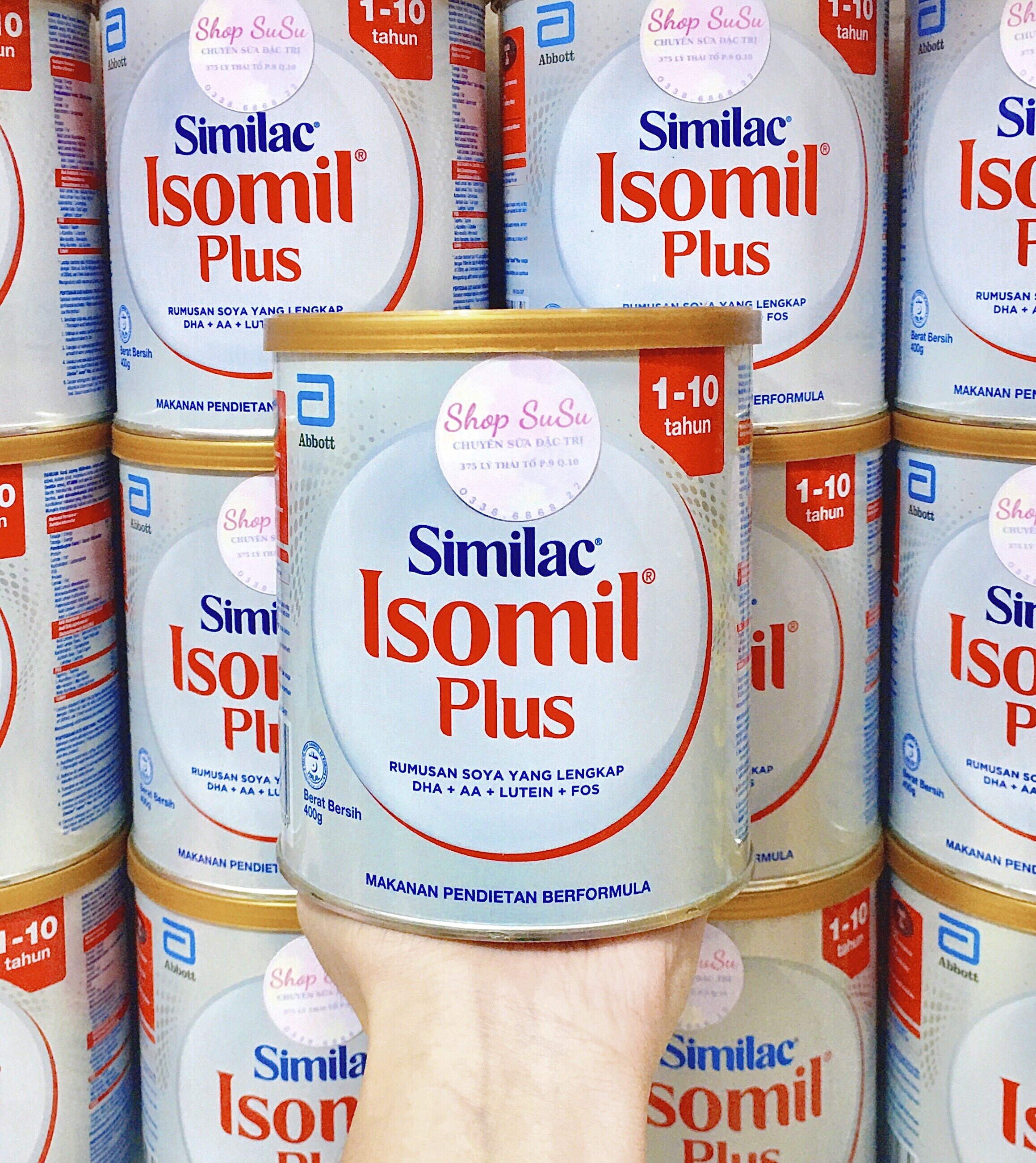 [DATE MỚI NHẤT] Sữa Isomil - Isomil Plus 400g dành cho trẻ dị ứng đạm