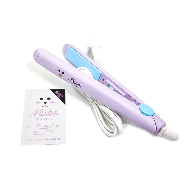 [HCM][ MIỄN PHÍ VẬN CHUYỂN] Máy Ép Duỗi Tóc Mini Full Box ( tiện lợi cầm tay đi du lịch)-Có hộp đựng nhựa