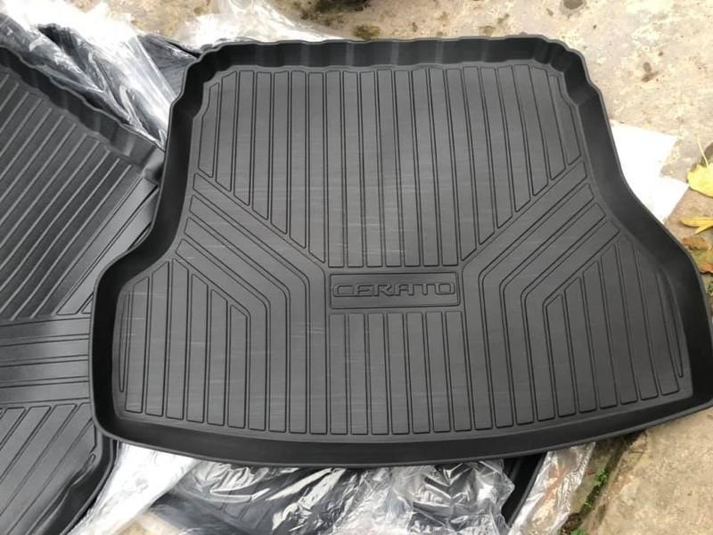 Lót Cốp Nhựa Xe Kia Cerato 2019 2020 Chất Liệu Nhựa Dẻo Cao Cấp Chống Thấm Nước, Không Mùi, Có Độ Bền Cao, Dễ Dàng Vệ Sinh Lau Rửa