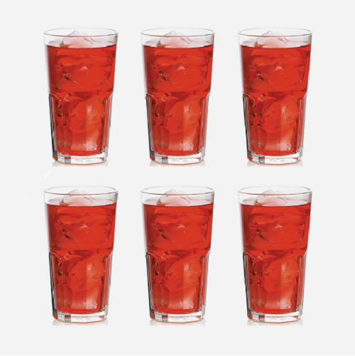 Bộ 6 Cốc thủy tinh Ocean Centro Hi Ball 300ml, ly cốc thuỷ tinh uống nước sang chảnh