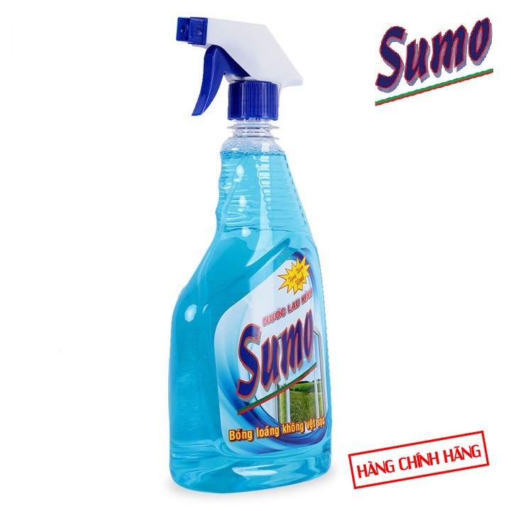 [HCM]Nước lau kính SUMO 800ml Tặng thêm 50ml