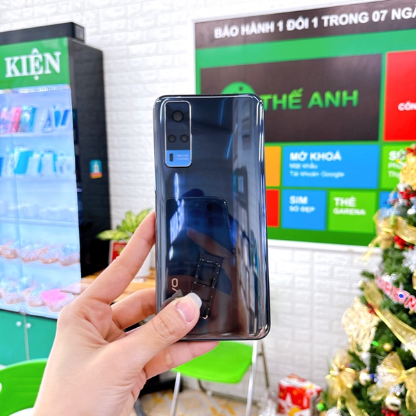 Bộ vỏ Vivo Y51 2020 zin chuẩn dọn máy đep hàng như hình.