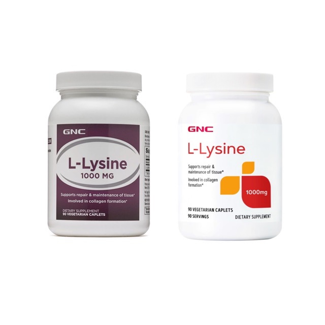 L-lysine GNC (MẪU MỚI) chuyên trị mụn nội tiết tố