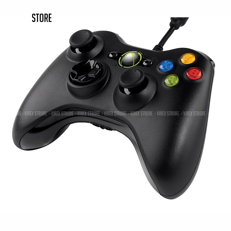 Tay Cầm Xbox 360 Controller Có Dây Chơi Game Cho PC  FO3 FO4 PS