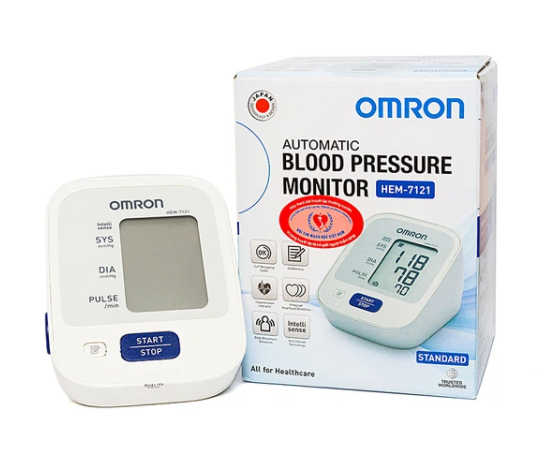 Máy đo huyết áp tự động bắp tay, HEM-7121, Omron - Hàng chính hãng