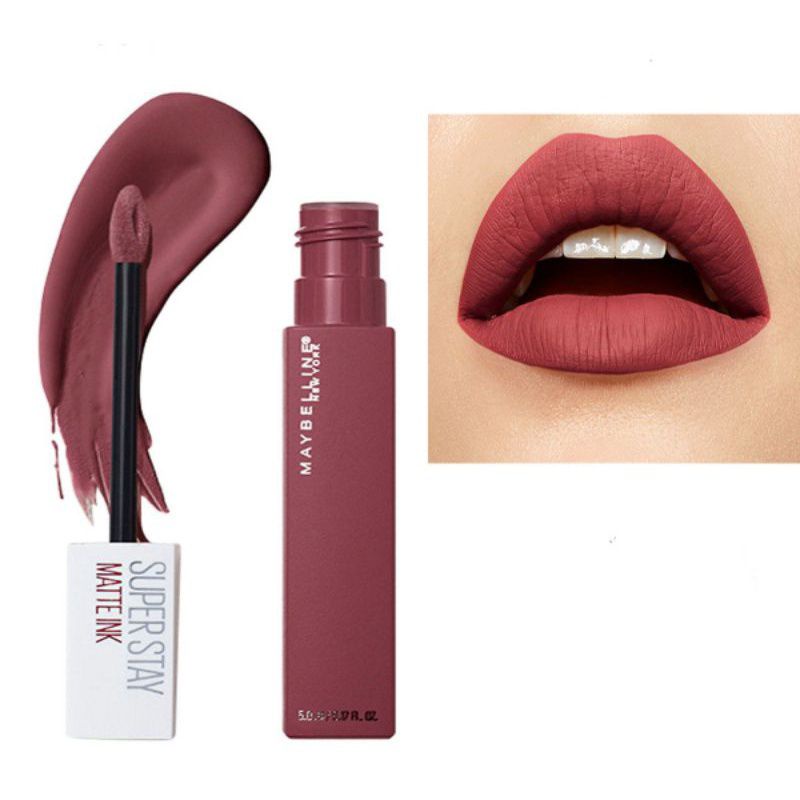 [FREESHIP MAX] 2.7ml - Son kem lỳ Super stay Matte Ink Maybelline Ruler 80 [xuzshop]