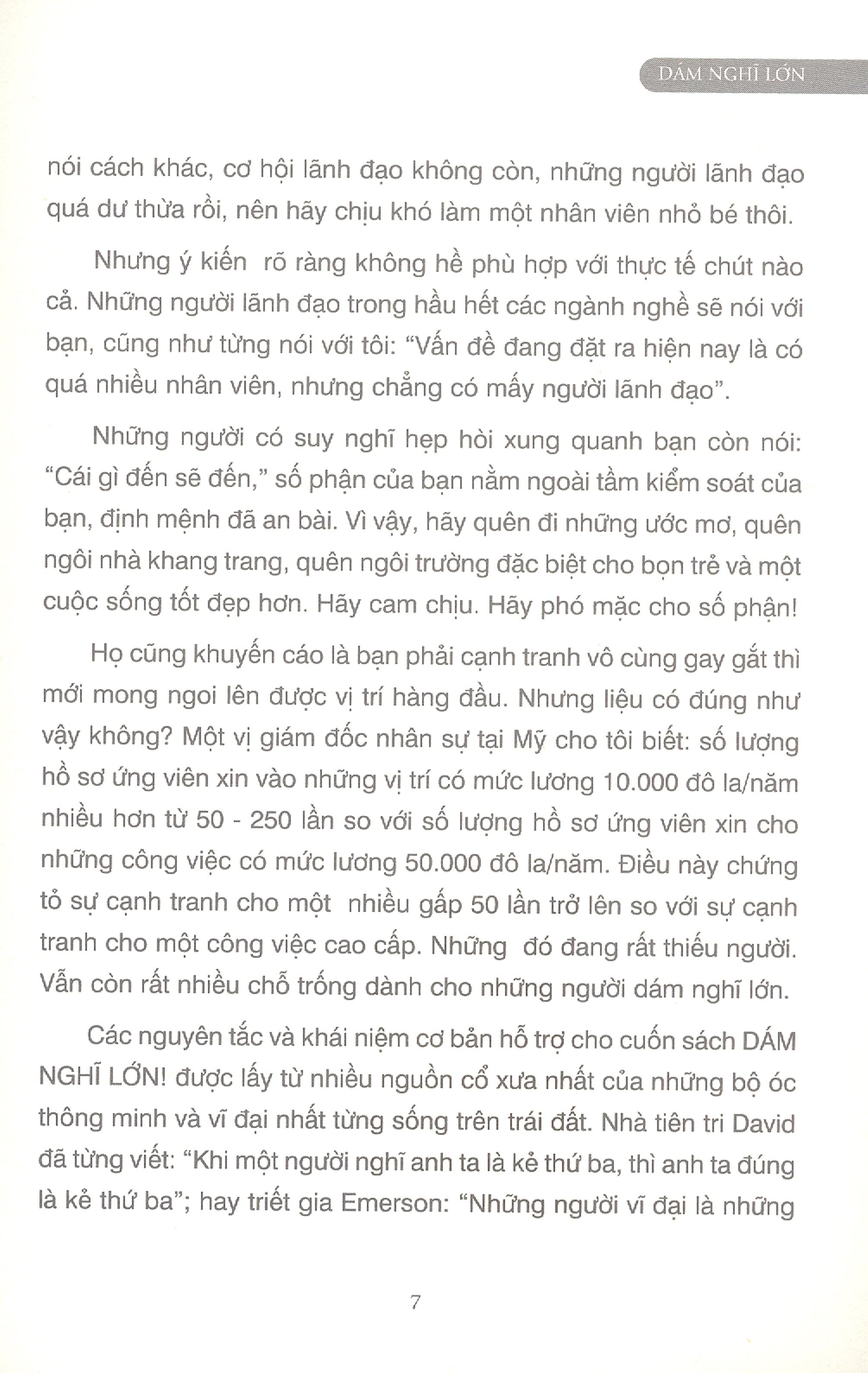 Dám Nghĩ Lớn