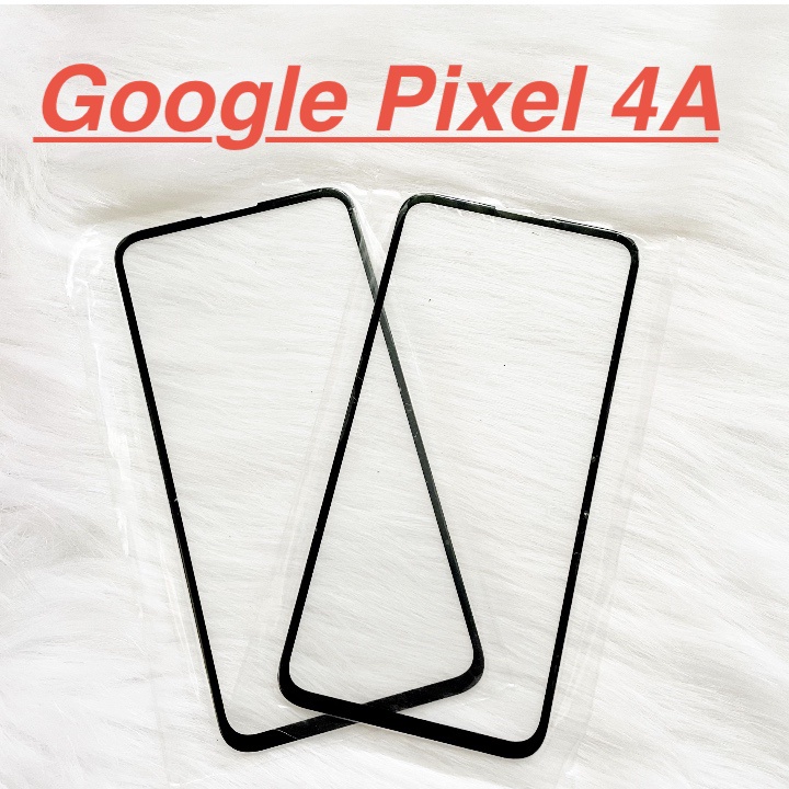 Google Pixel 4A screen glass for screen replacement, touch glass replacement parts