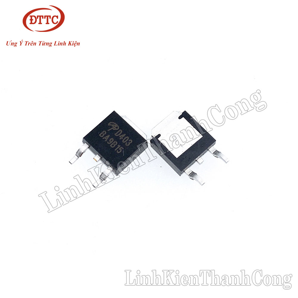 Aod403 d403 mosfet p-ch 70a 30v to252