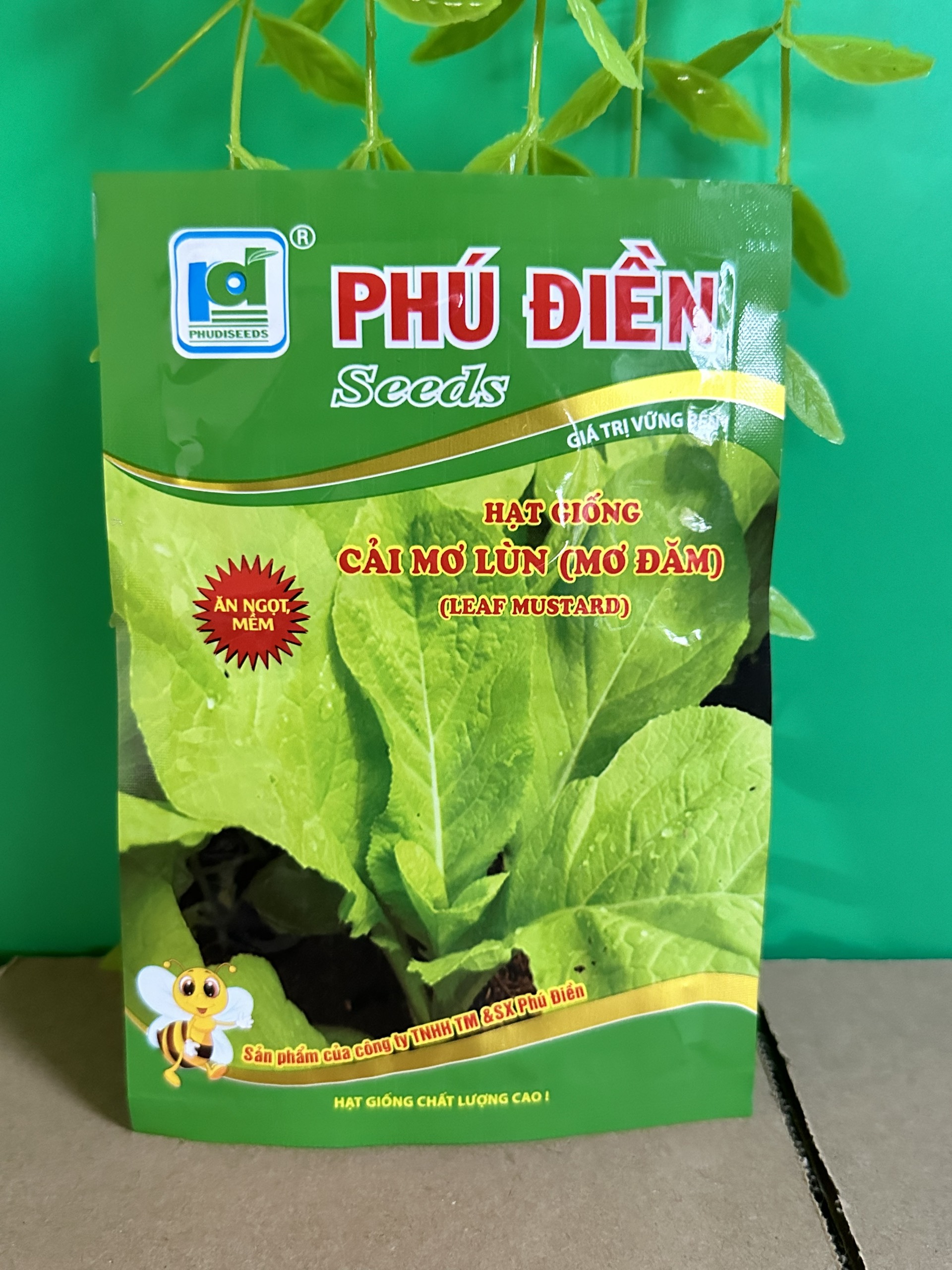 Hạt giống rau cải mơ lùn Hà Nội ( cải mơ Đăm)