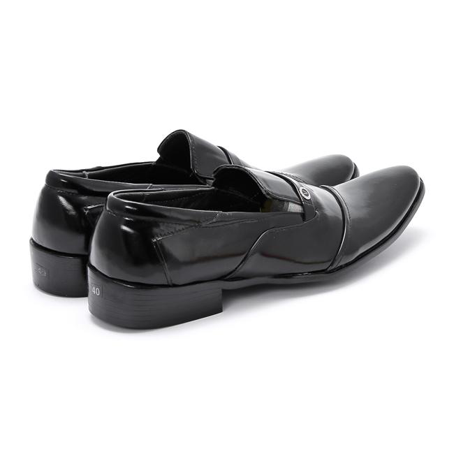 Giày tây nam da bò màu đen HK7106