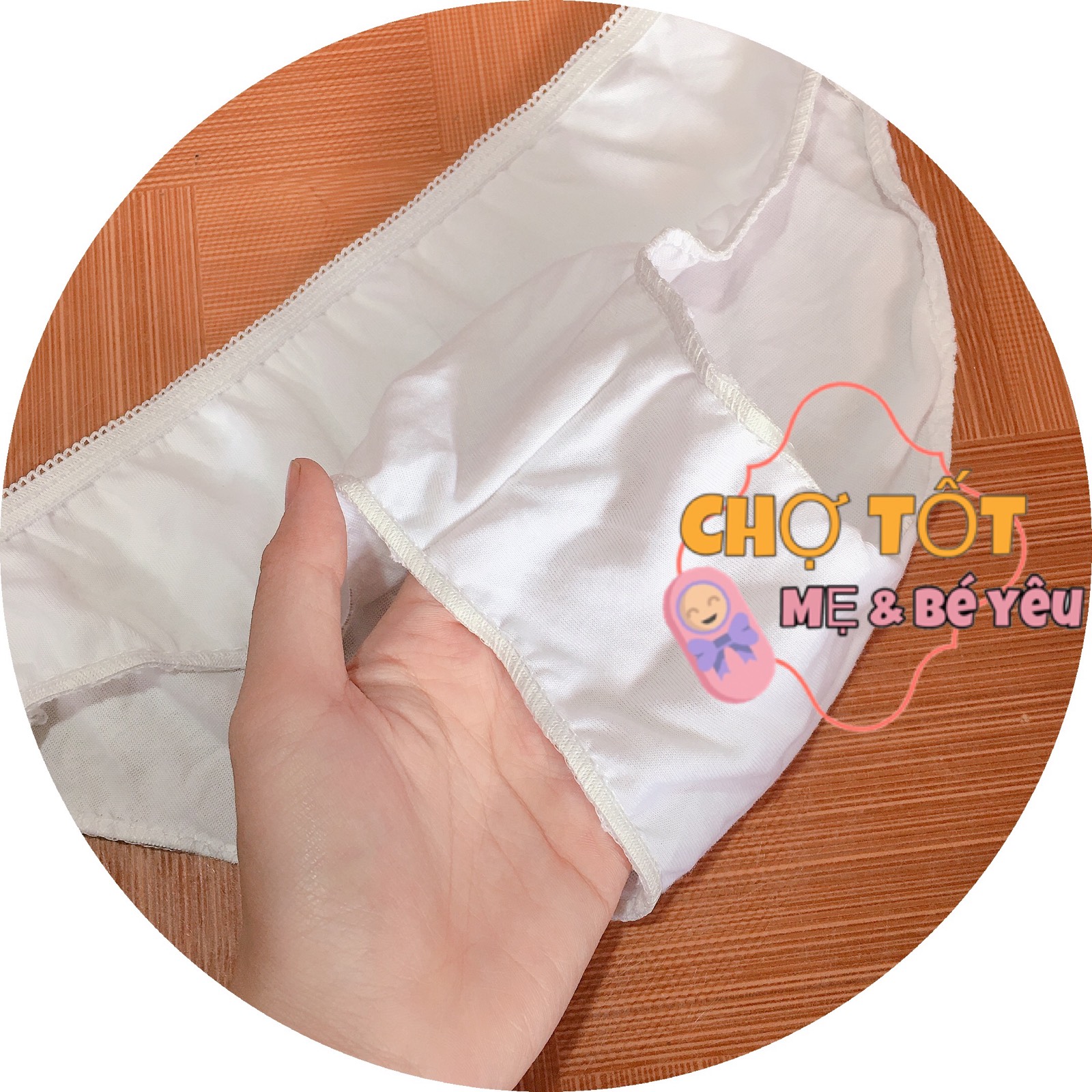 Túi 6 Chiếc Quần Lót Giấy Vải Cotton Dùng 1 Lần Size Lớn Dành Cho Người To Cân Cho Mẹ Bầu Mẹ Sau Sinh