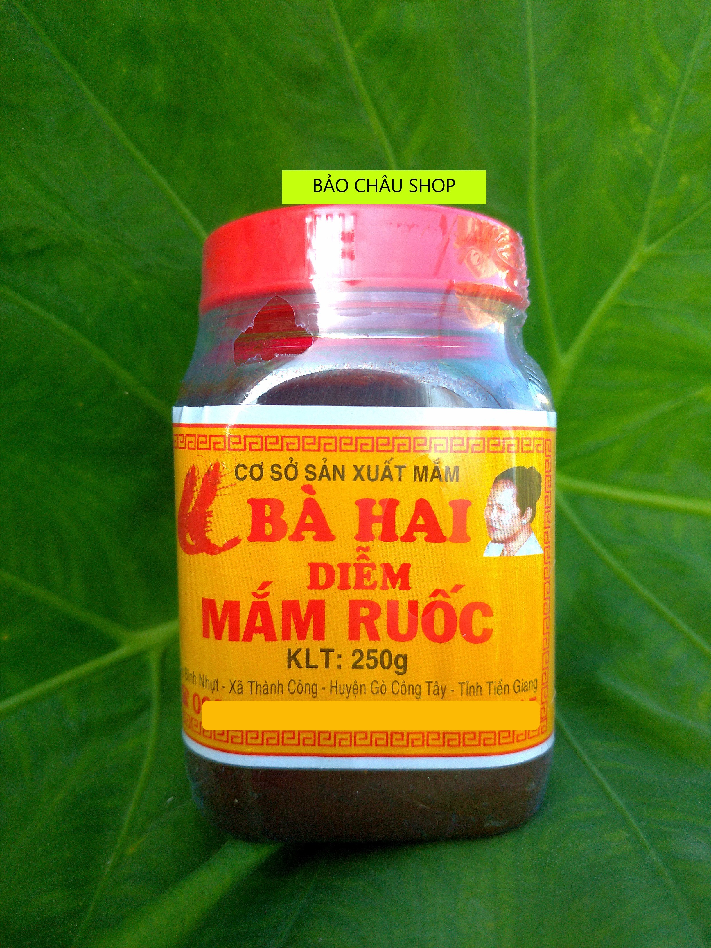 MẮM RUỐC BÀ HAI GÒ CÔNG 250G/HỦ