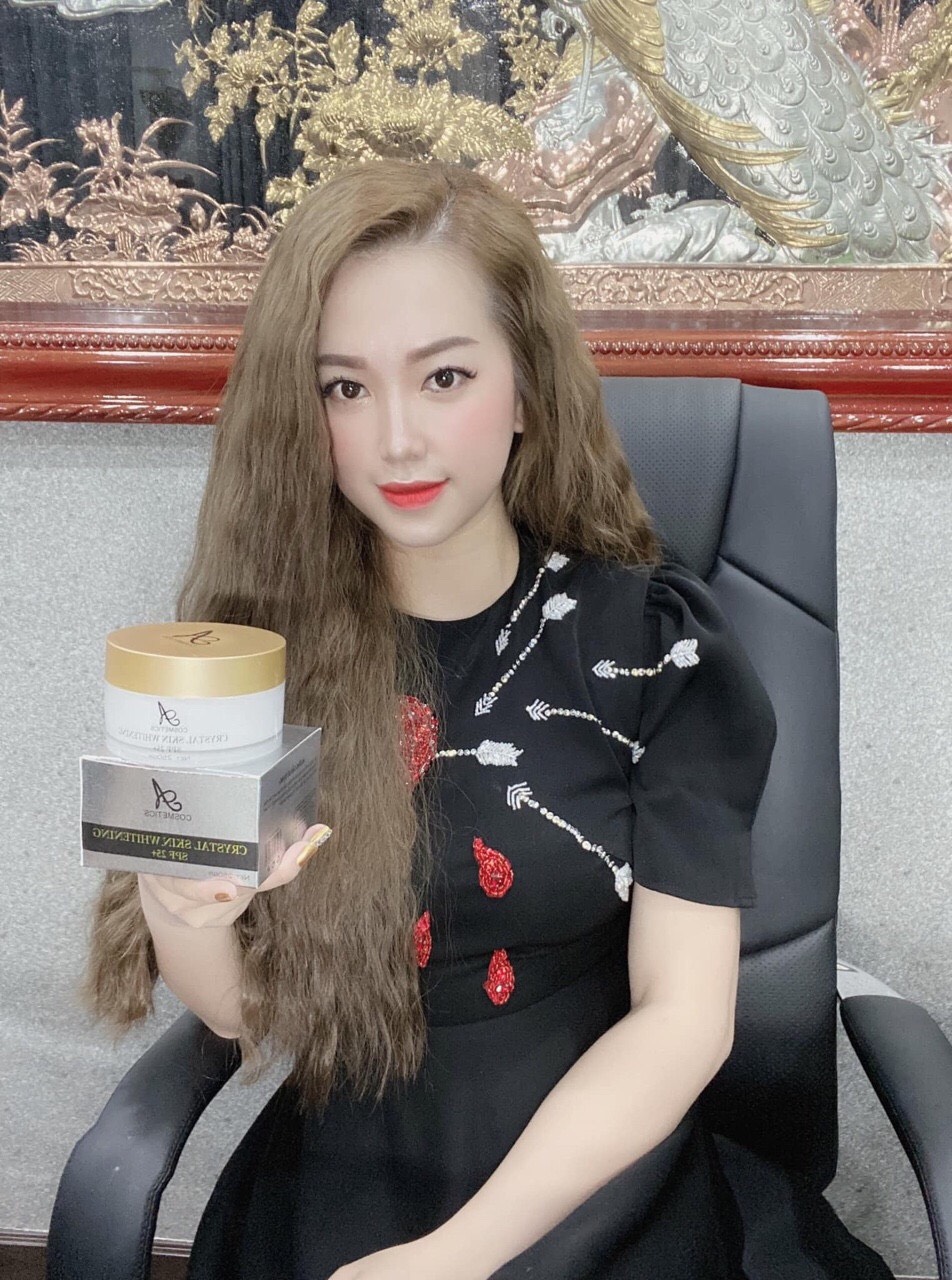 combo 5 kem ủ trắng tinh thể nước acosmetics