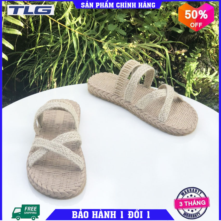 Dép lê cói nữ  Đồ Da Thành Long TLG 21436