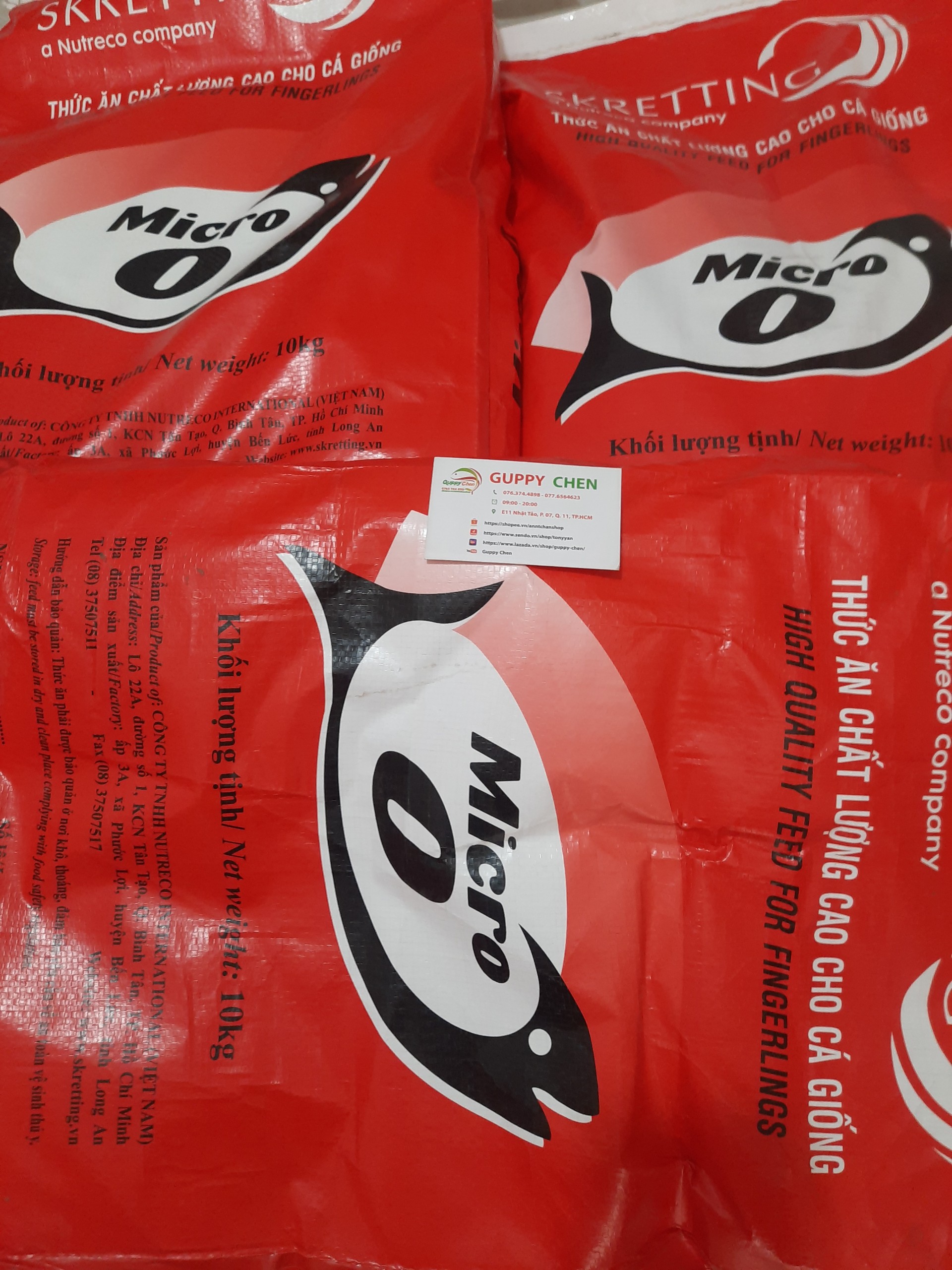 100Gr Cám Micro Hạt Nổi Cho Cá