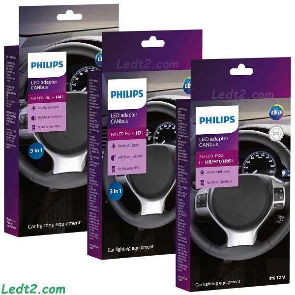 Bộ CANbus Philips LED Adapter cho đèn pha, gầm - Số lượng: 1 cặp