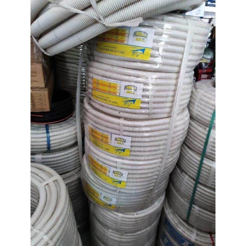 Ống Ruột Gà Mpe Luồn Dây Điện -Phi 20 Cuộn 50m