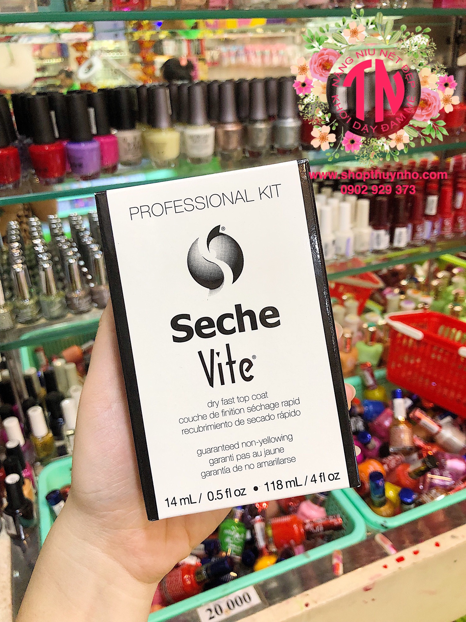 [HCM]Sơn bóng Seche Vite 118ml tặng 14ml