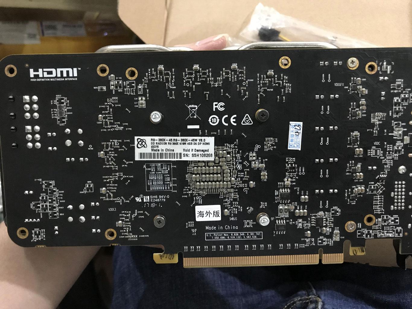 Card Đồ Họa AMD Radeon R9 380X 4GB