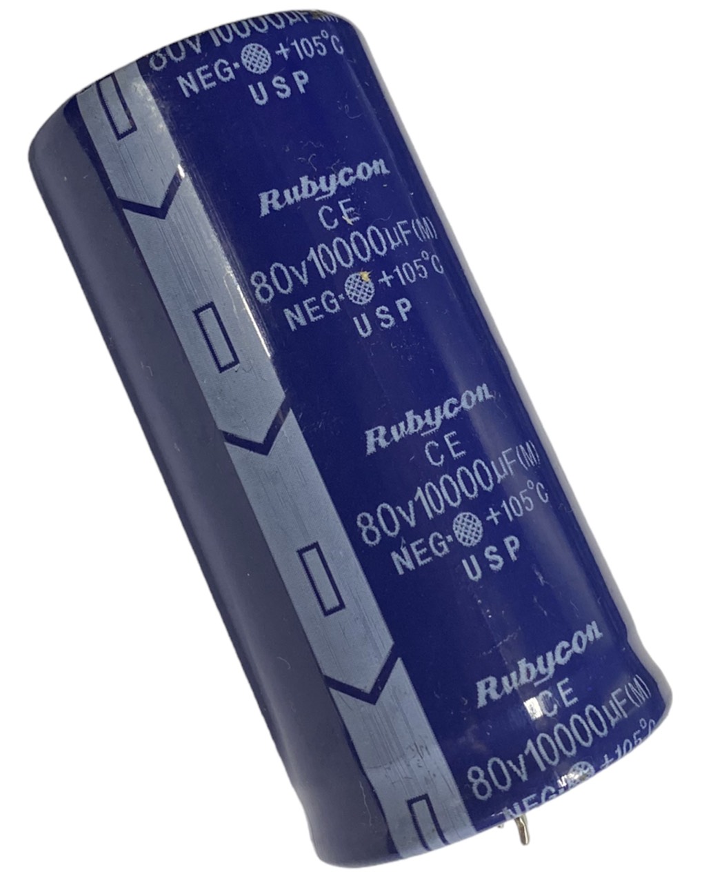 Tụ lọc nguồn rubycon 80v 10.000uf dùng trong thiết bị âm thanh, nguồn xung - LinhKien HD