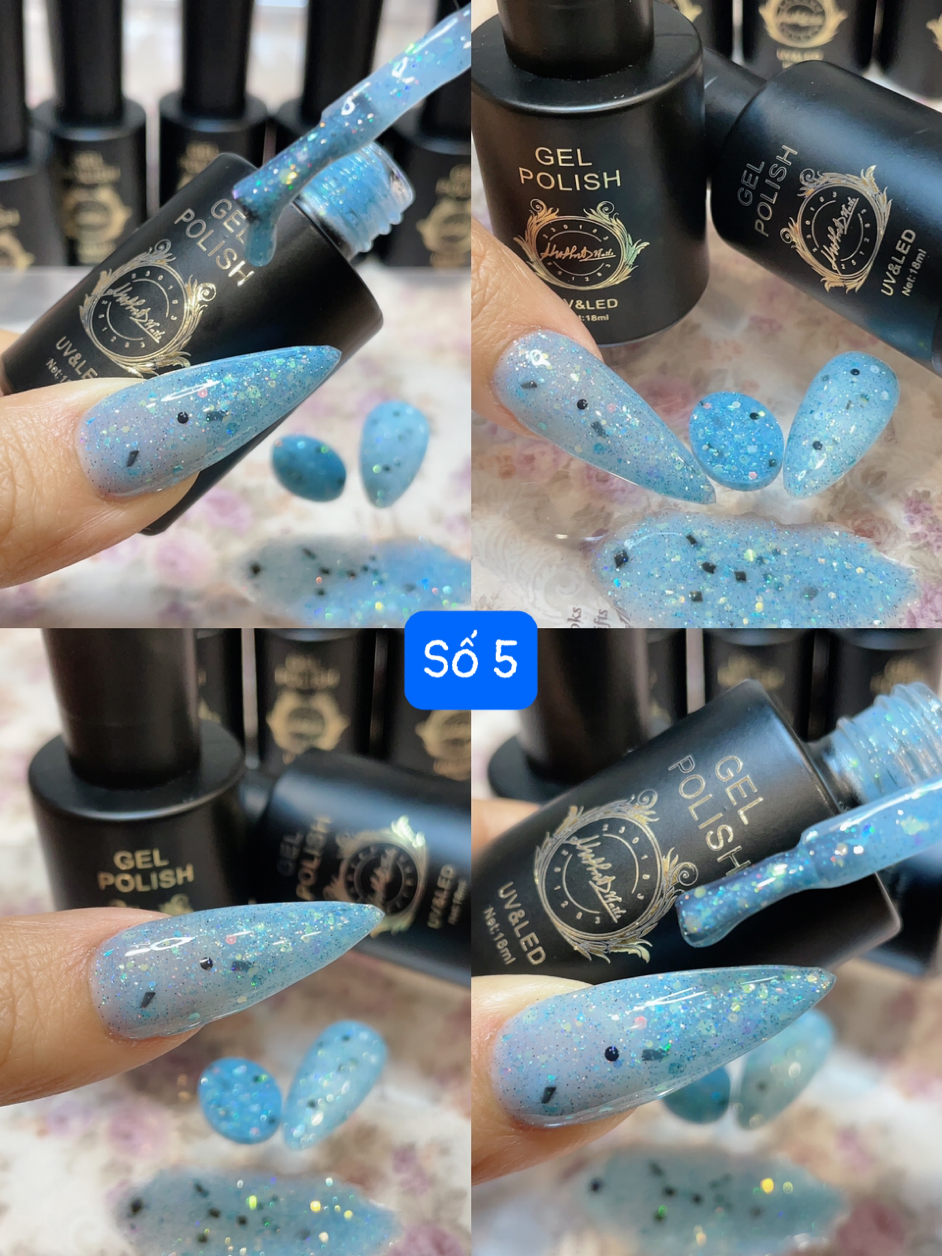 Sơn gel thạch cát ,Top thạch cát ( lẻ 1 chai 12ml)