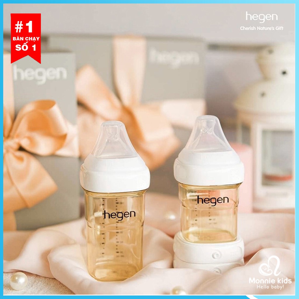 Hegen basic stlater bottle gift set infant baby bottle PPSU
