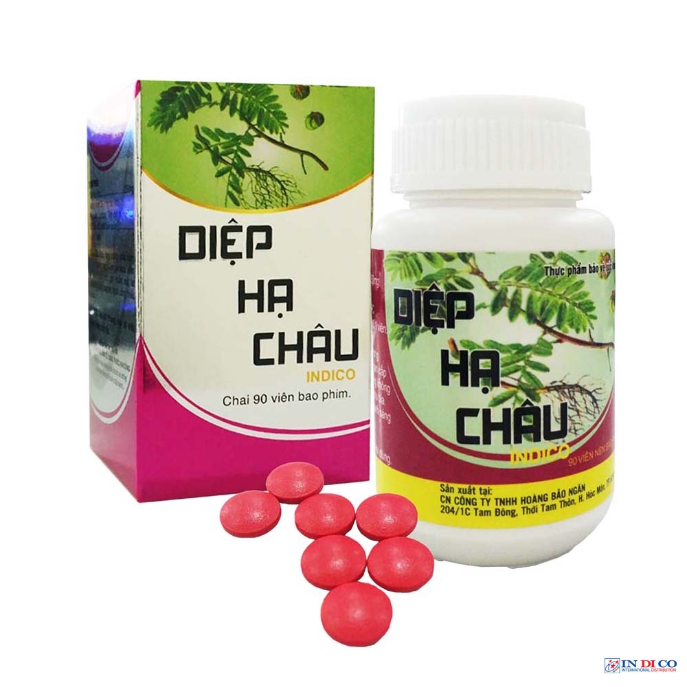 Viên uống Diệp Hạ Châu – hỗ trợ gan (Lọ 90 viên)