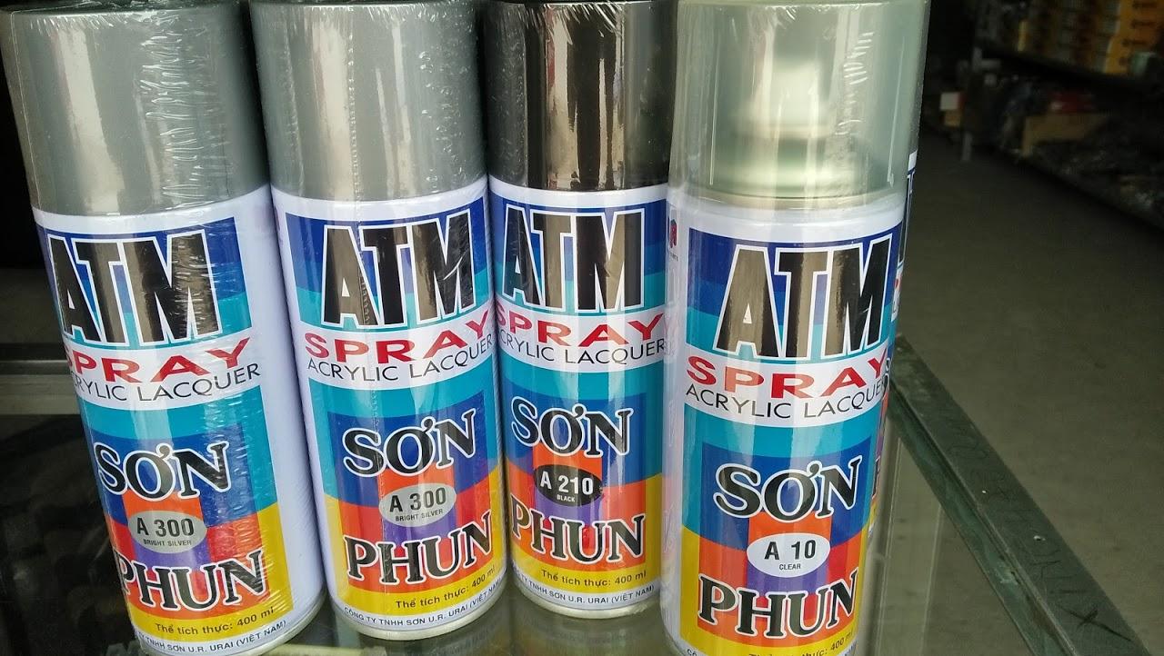 Sơn xịt bóng ATM A10