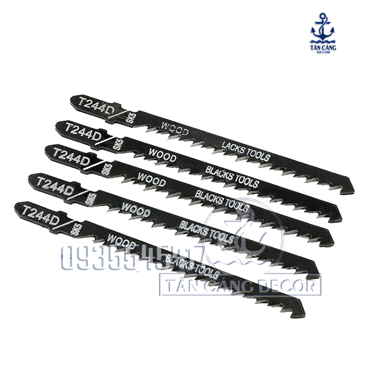 Bộ lưỡi cưa lọng gỗ Blacks Tools T244D