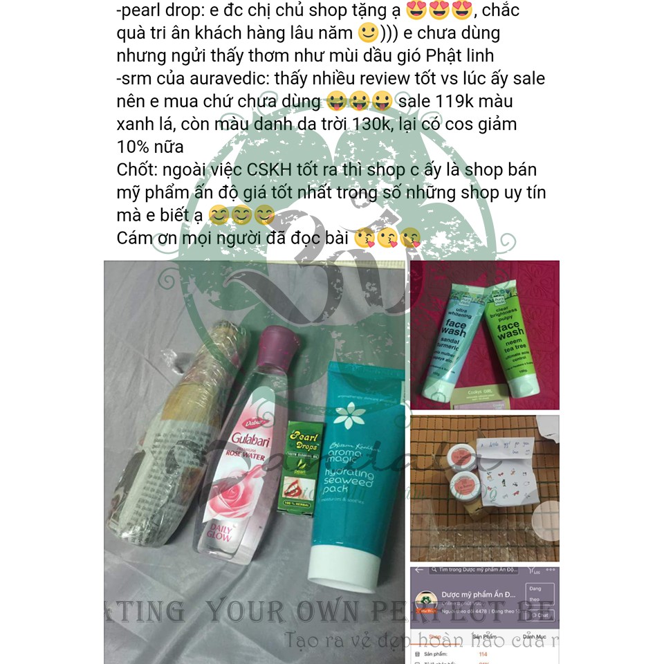 Dầu Trắng Răng Thơm Miệng Pearl Drop